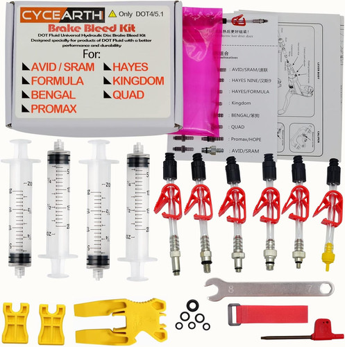 Bicycle brake dot oil bleed - bicycle,